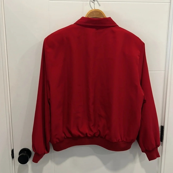 Vintage Emily  zip up blazer coat size medium - Picture 9 of 11